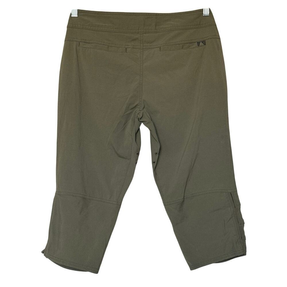Prana Jasmine Knicker Pant Women's Size 6 Green Hiking Outdoors Travel EUC - Picture 4 of 11